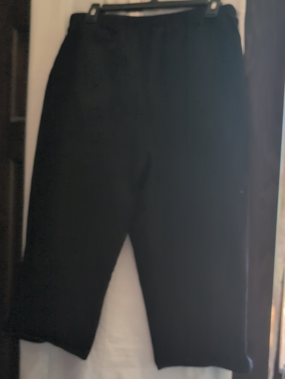 Denim&Co Black Capris